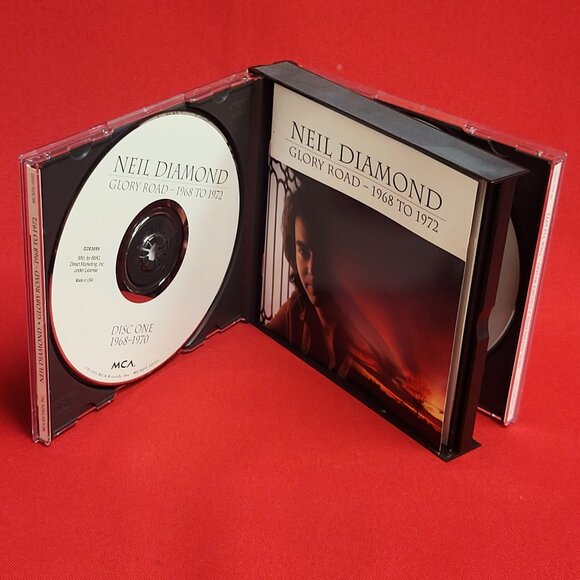 Neil Diamond Glory Road 1968 To 1972 2 Disc CD 1992 - Picture 6 of 10